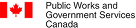 Public works and government services canada logo